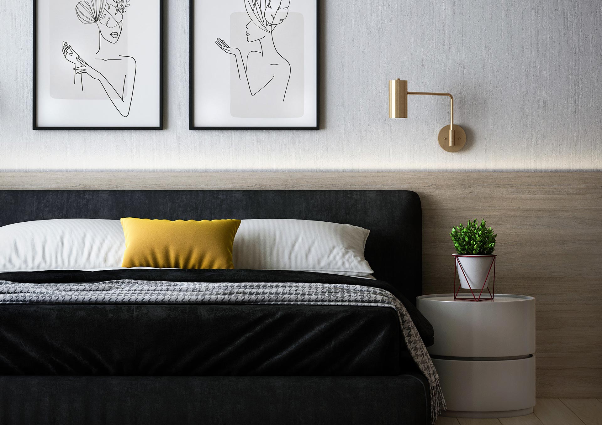 como hacer que tu dormitorio gane más elegancia