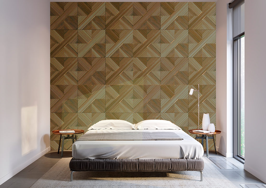 elige una pared como foco de tu habitación