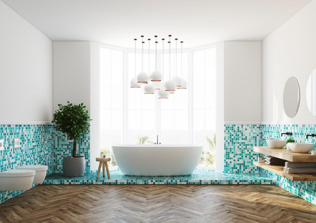 mosaicos para el baño decor