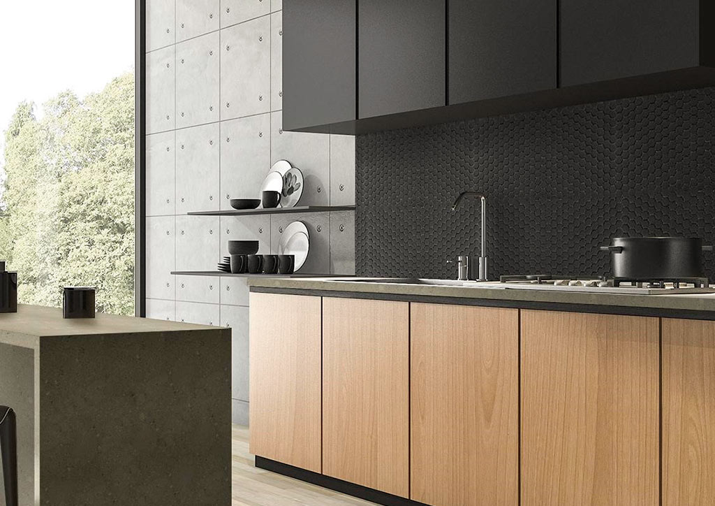 decoración de interiores con colores oscuros