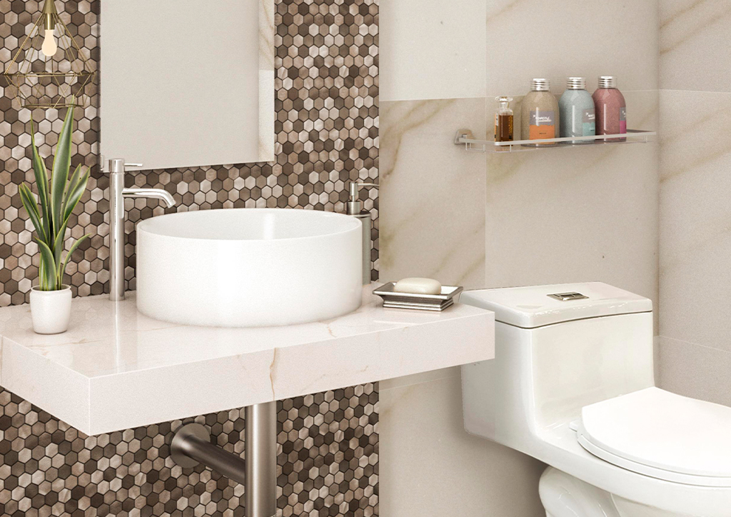 Coloca los elementos necesarios a la vista